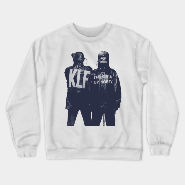 KLF Grim Up North Crewneck Sweatshirt by BackOnTop Project